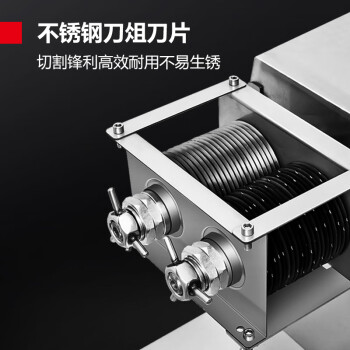 德瑪仕(DEMASHI)切片機商用 切肉機刨肉機 全自動電動切羊肉卷切肉片機 QPJ-100S