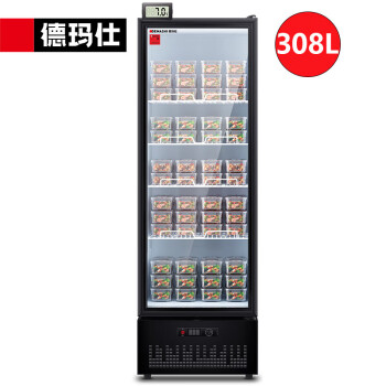 德瑪仕 DEMASHI 食品留樣柜 學(xué)校幼兒園公司留樣柜食堂用水果蔬菜留樣冰箱保鮮冷藏冰柜展示柜 LG-360ZH1
