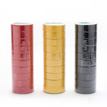 公牛(BULL)電氣絕緣膠帶阻燃電工PVC膠布電工膠布 ET8A 熱縮電氣絕緣膠帶 14米 【黃色/4115 10卷裝】