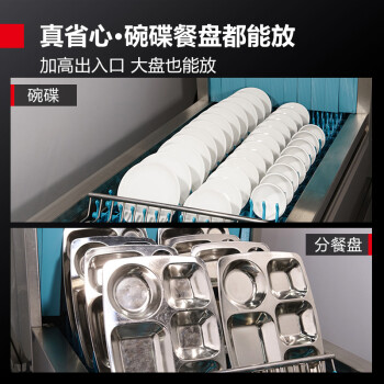 德瑪仕(DEMASHI) 商用洗碗機(jī)長(zhǎng)龍式全自動(dòng)化大型酒店食堂飯?zhí)盟⑼霗C(jī) FT-2ASN2 單缸單噴帶烘干 約洗4500碟