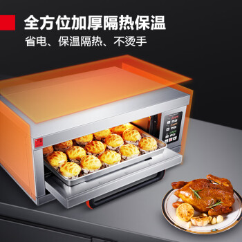 德瑪仕(DEMASHI)大容量烤箱商用 蛋糕月餅披薩烤箱面包電烤箱 烘焙商用烤箱大型 DKL-101L