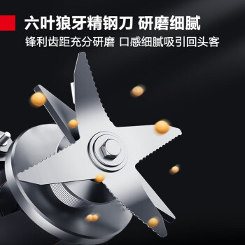 德瑪仕(DEMASHI)商用豆?jié){機單位食堂用磨漿機 破壁機現(xiàn)磨無渣大容量豆?jié){機 DMS-2200(不加熱)(雙刀)