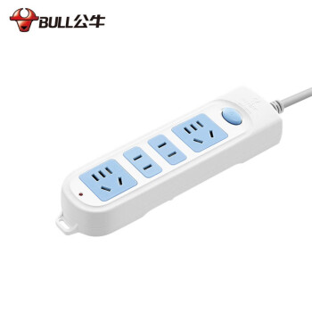 公牛(BULL) 新國標(biāo)插座/插線板/插排/排插/接線板/拖線板& GN-607 4位總控全長3米